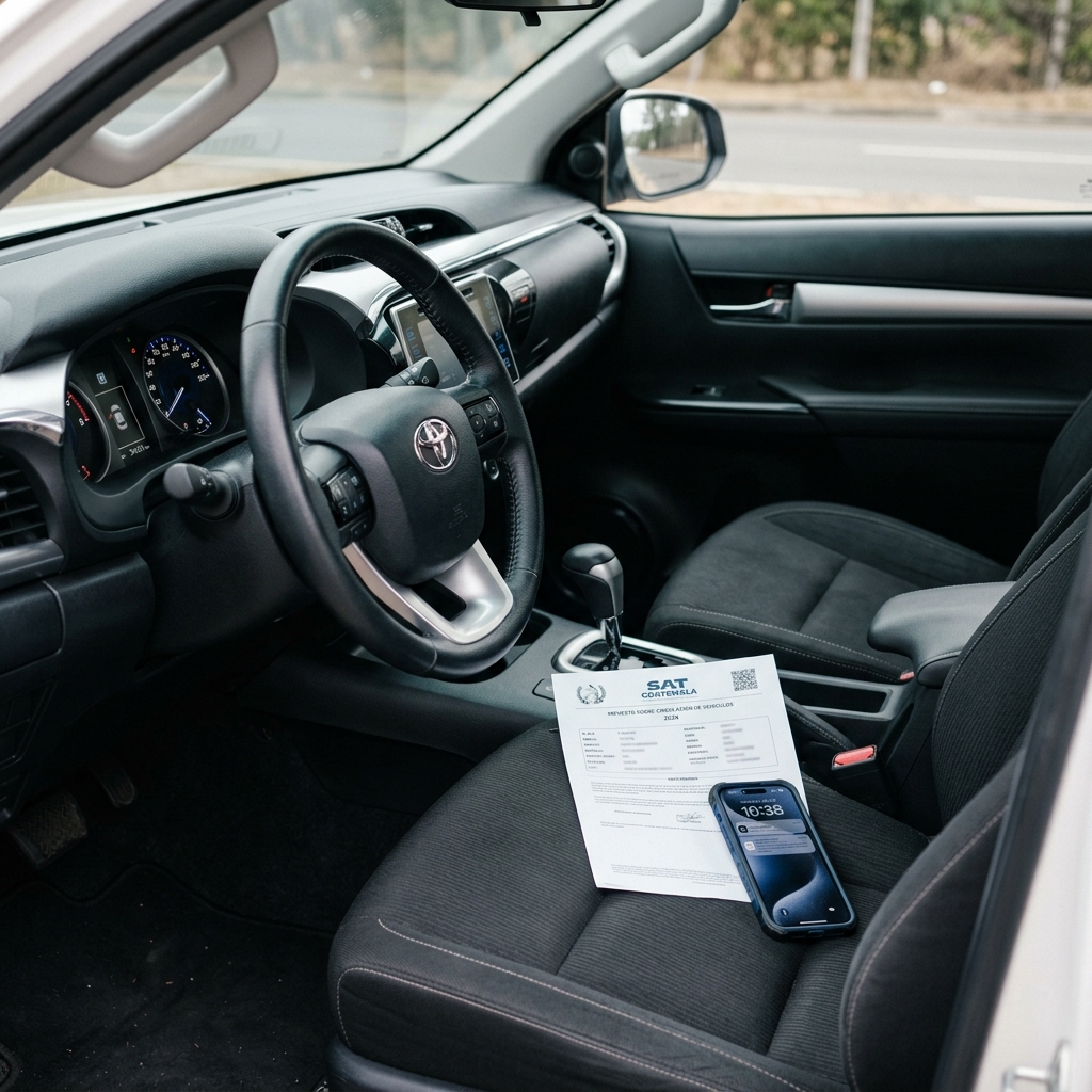 Impuesto Circulacion de Vehiculos SAT ISCV 2026