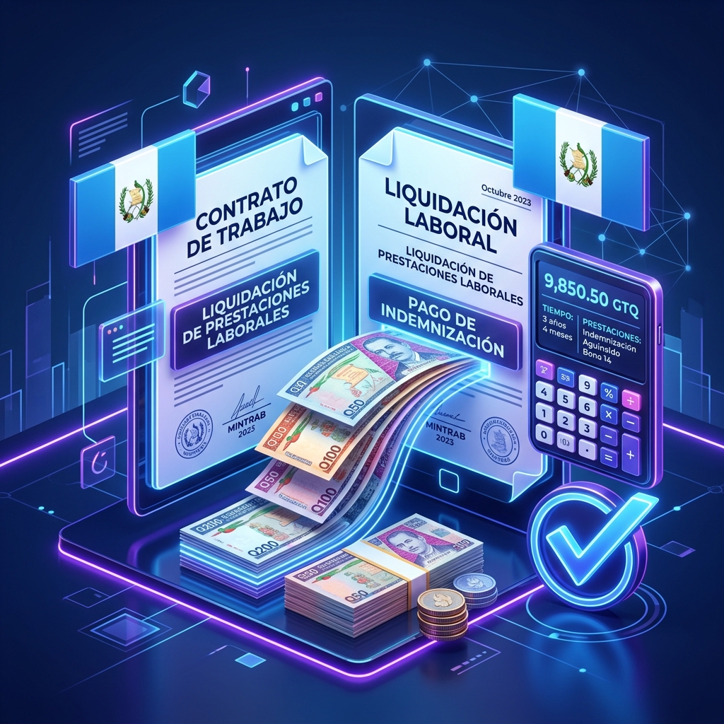 Liquidación Laboral Guatemala MINTRAB